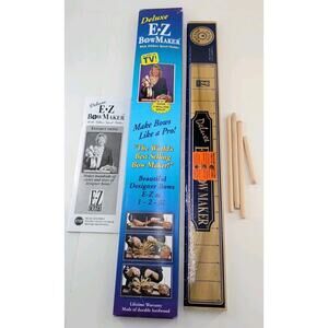 Deluxe EZ BowMaker Bow Making Tool Crafting Bowmaker DIY Bows As Seen On TV Vtg